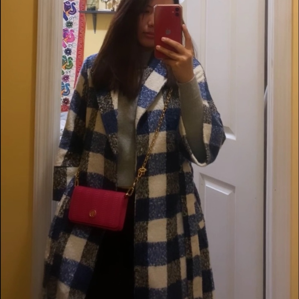 NWT privy Wrap coat